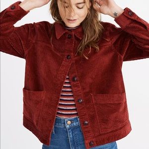 Madewell Corduroy Swing Chore Coat